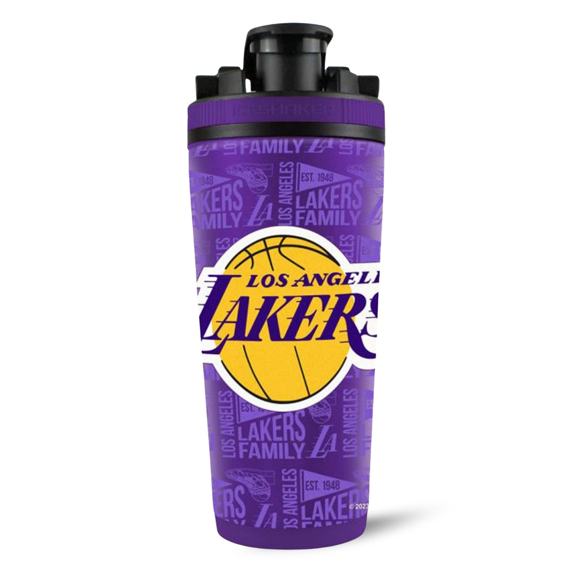 Officially Licensed Los Angeles Lakers 4D Ice Shaker - Angler's Pro Tackle & Outdoors