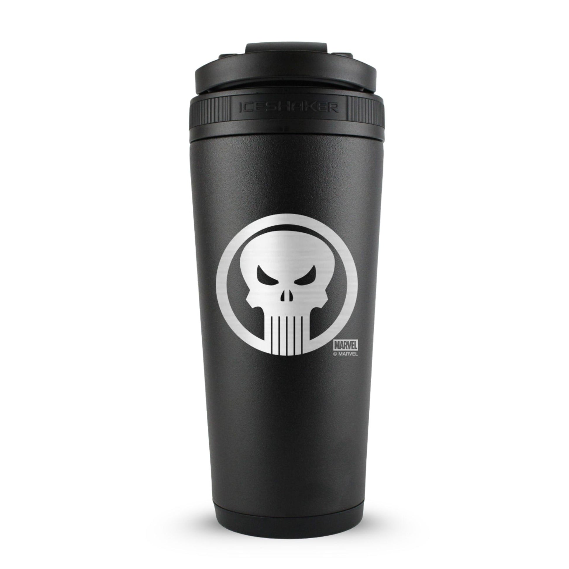 Officially Licensed Marvel The Punisher 26oz Ice Shaker - Angler's Pro Tackle & Outdoors
