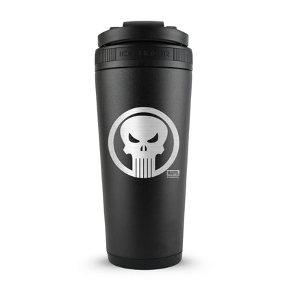 Officially Licensed Marvel The Punisher 26oz Ice Shaker - Angler's Pro Tackle & Outdoors