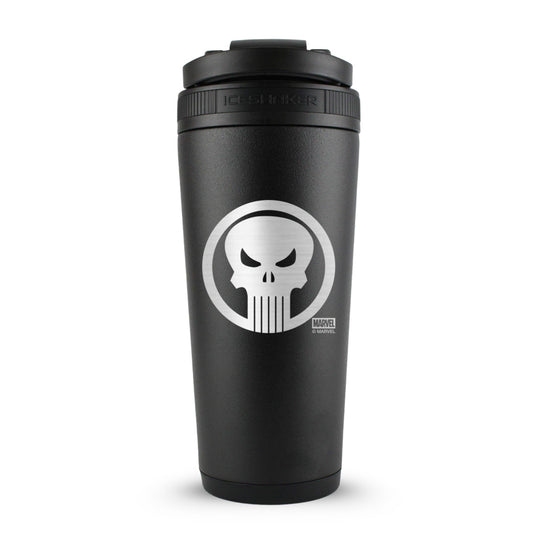 Officially Licensed Marvel The Punisher 26oz Ice Shaker - Angler's Pro Tackle & Outdoors