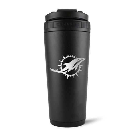 Officially Licensed Miami Dolphins 26oz Ice Shaker - Angler's Pro Tackle & Outdoors