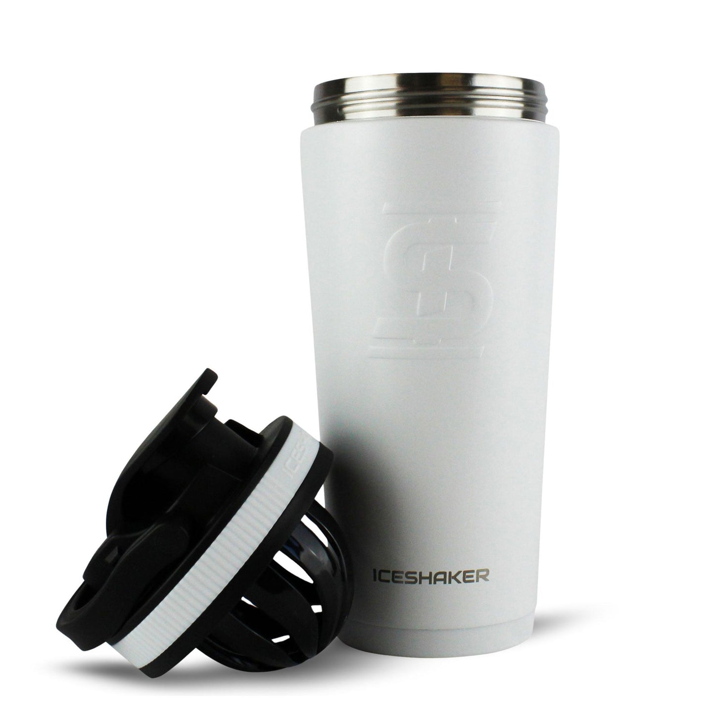 Officially Licensed Miami Heat 26oz Ice Shaker - White - Angler's Pro Tackle & Outdoors