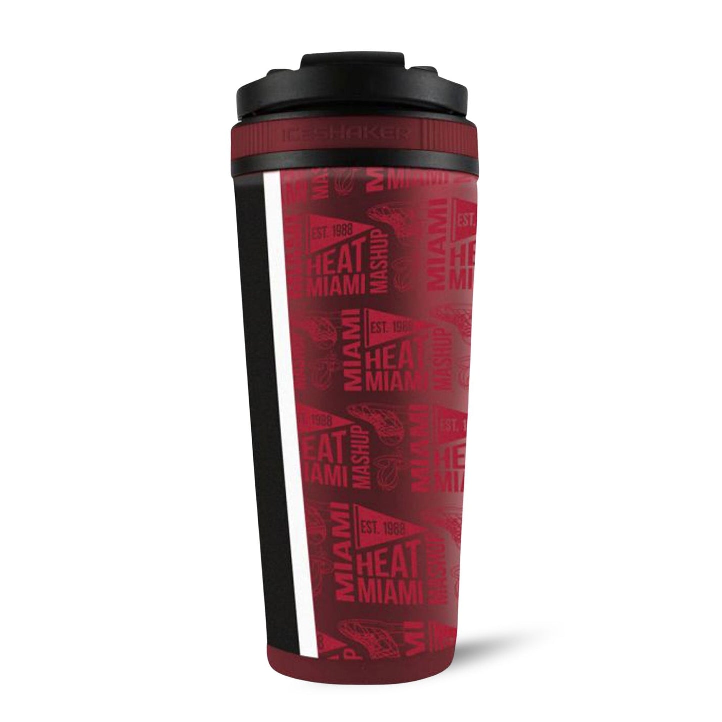 Officially Licensed Miami Heat 4D Ice Shaker - Angler's Pro Tackle & Outdoors