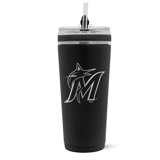 Officially Licensed Miami Marlins 26oz Flex Bottle - Angler's Pro Tackle & Outdoors