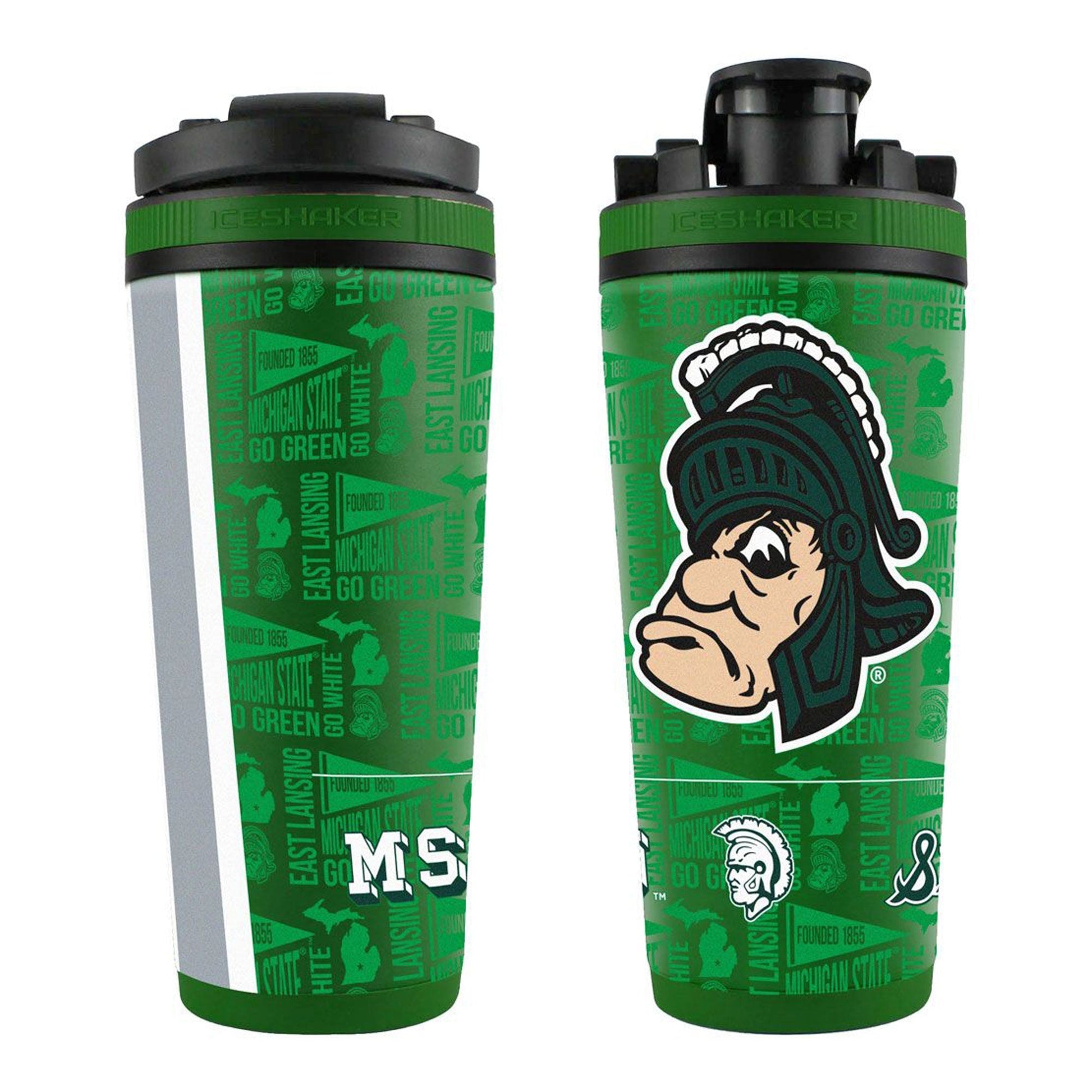 Officially Licensed Michigan State 26oz Ice Shaker - Angler's Pro Tackle & Outdoors