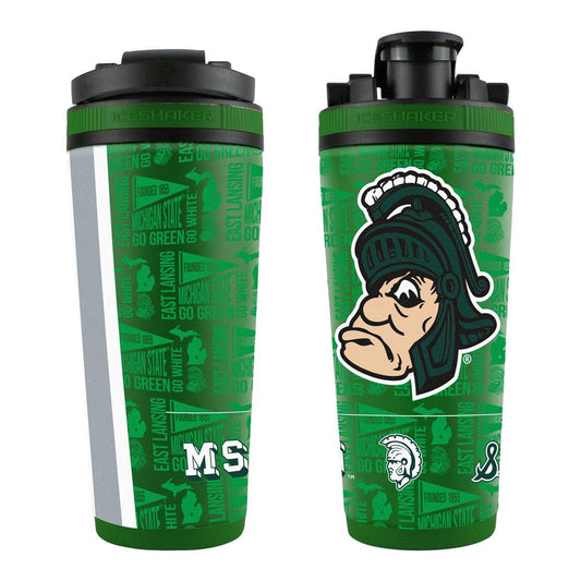Officially Licensed Michigan State 26oz Ice Shaker - Angler's Pro Tackle & Outdoors