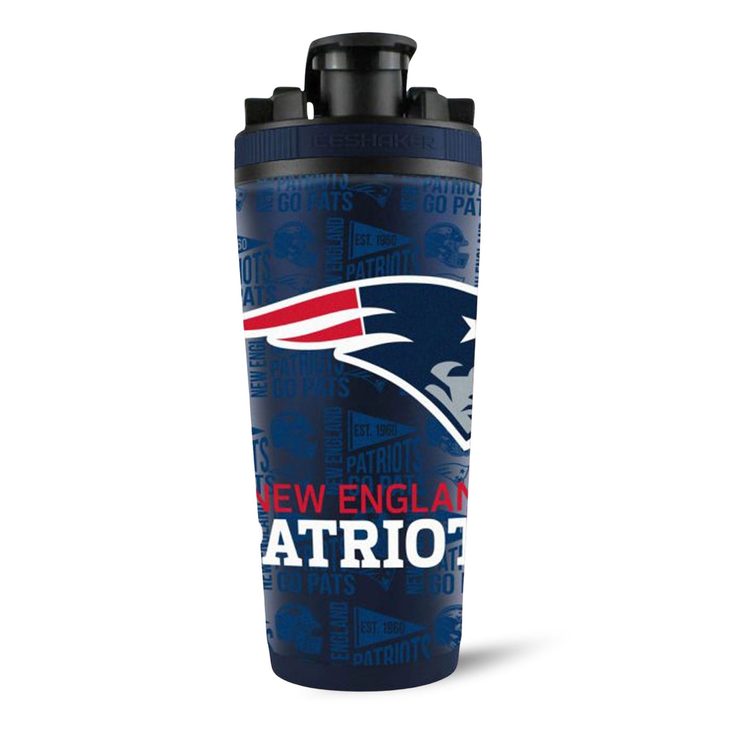 Officially Licensed New England Patriots 4D Ice Shaker - Angler's Pro Tackle & Outdoors