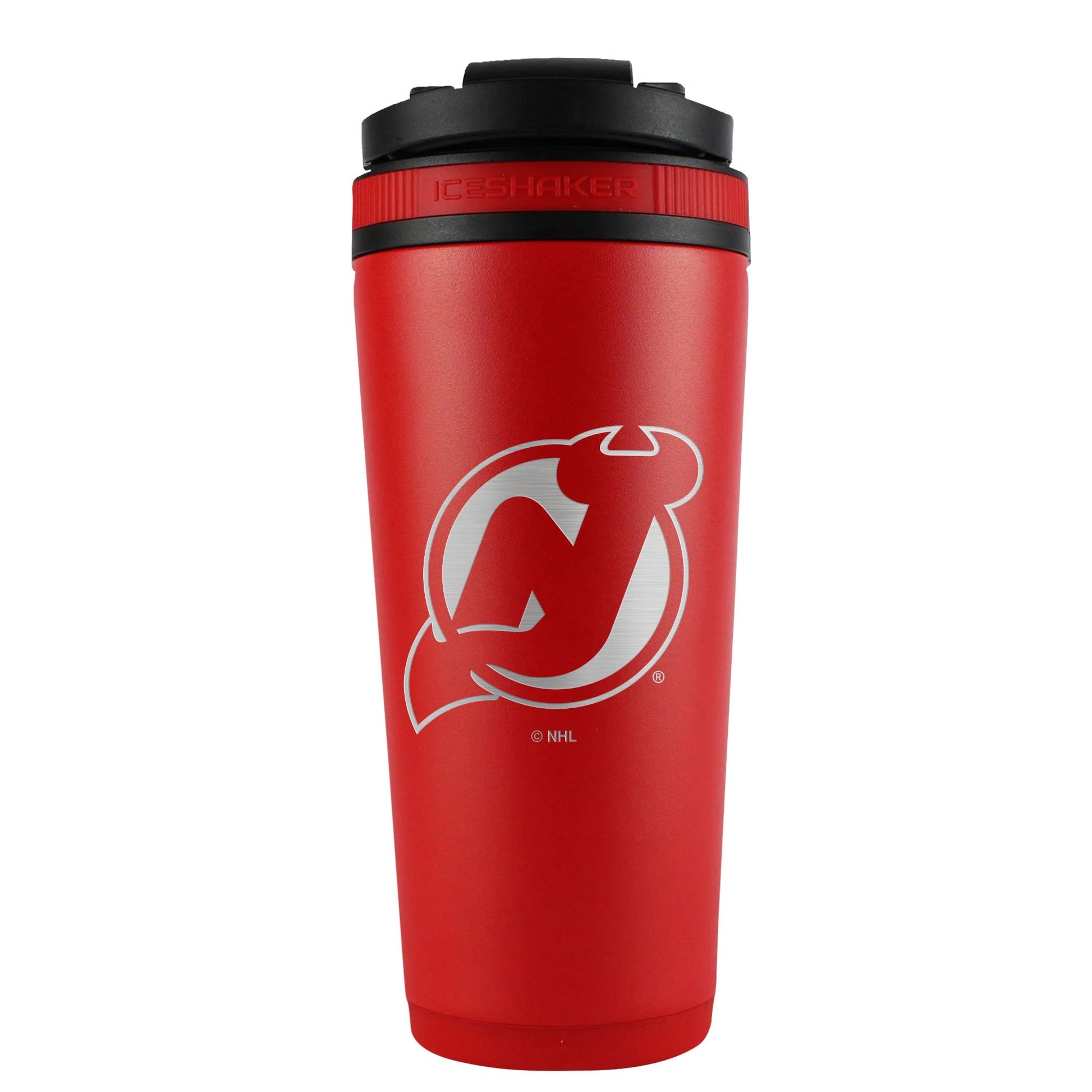 Officially Licensed New Jersey Devils 26oz Ice Shaker - Angler's Pro Tackle & Outdoors