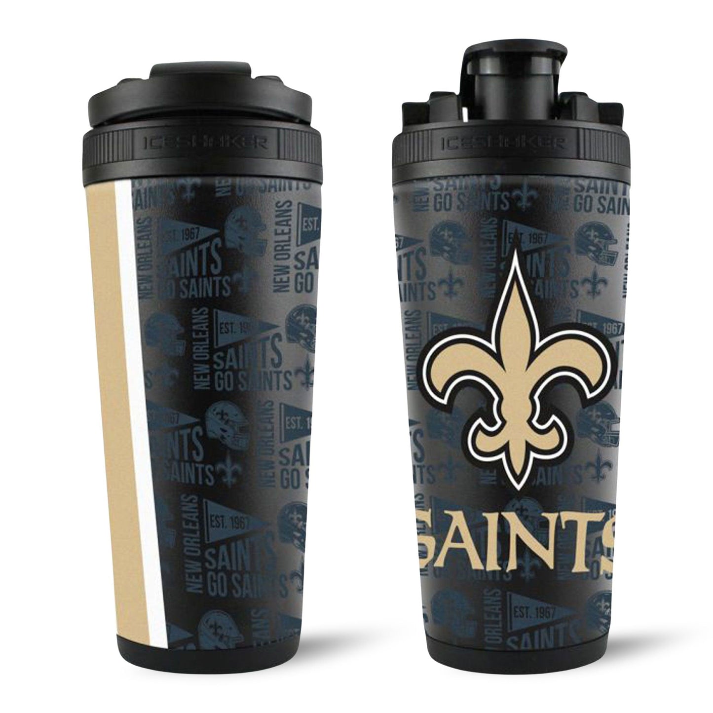 Officially Licensed New Orleans Saints 4D Ice Shaker - Angler's Pro Tackle & Outdoors