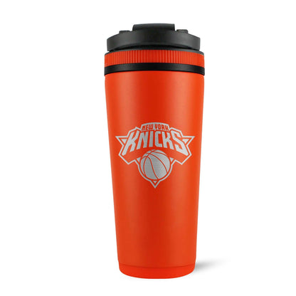 Officially Licensed New York Knicks 26oz Ice Shaker - Orange - Angler's Pro Tackle & Outdoors