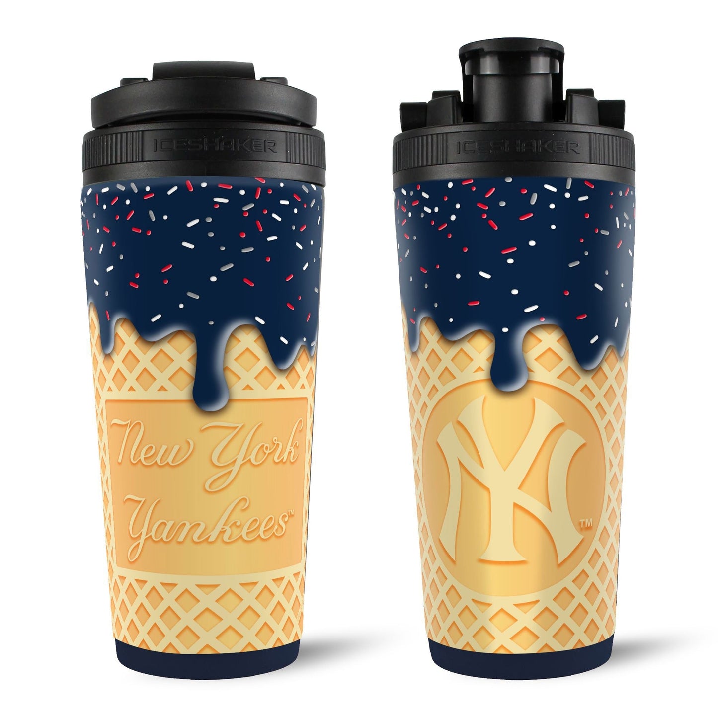 Officially Licensed New York Yankees 26oz Ice Shaker - Angler's Pro Tackle & Outdoors