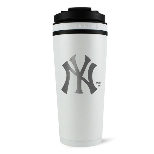 Officially Licensed New York Yankees 26oz Ice Shaker - White - Angler's Pro Tackle & Outdoors