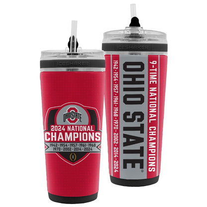 Officially Licensed Ohio State 26oz Ice Shaker - Angler's Pro Tackle & Outdoors