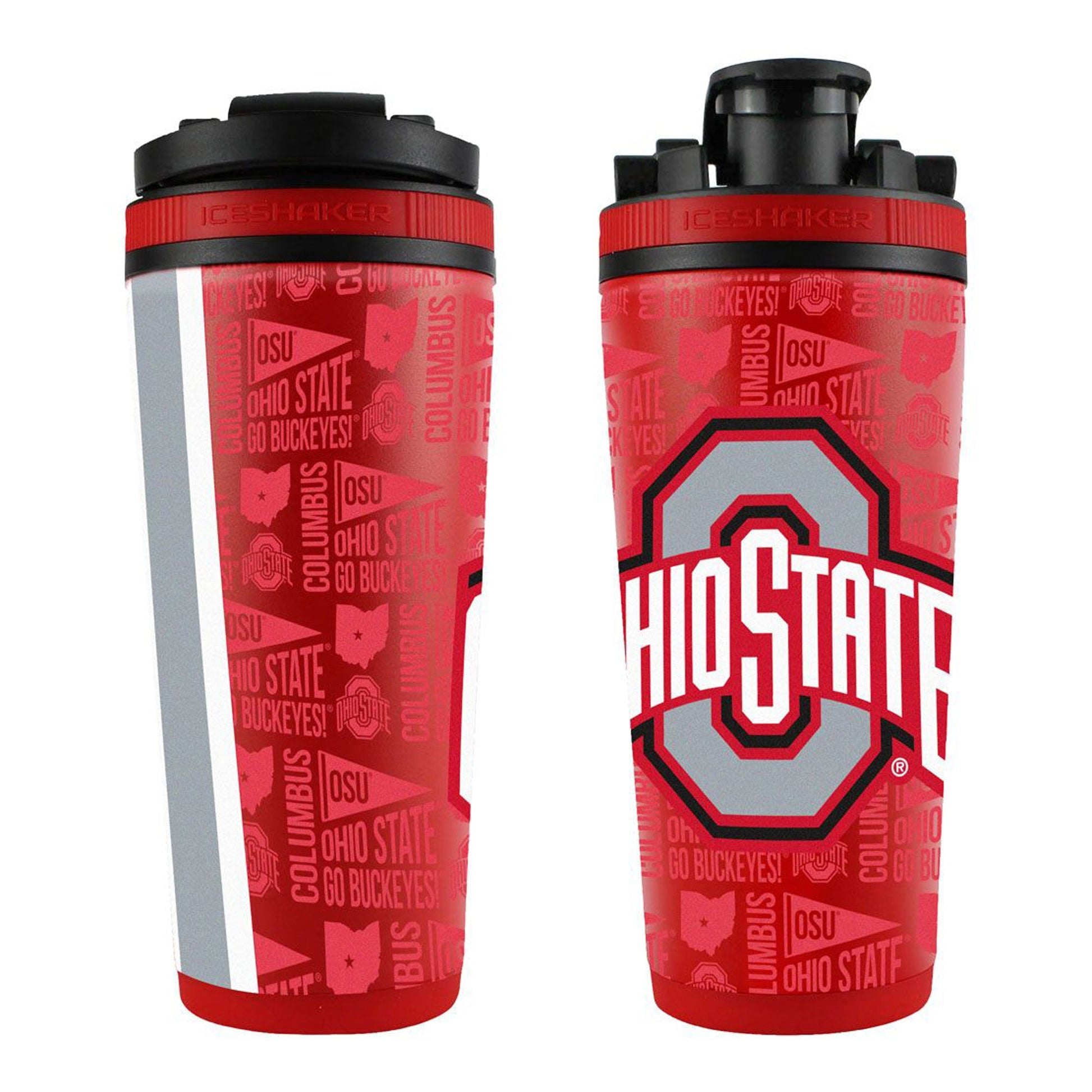 Officially Licensed Ohio State Buckeyes 4D Ice Shaker - Angler's Pro Tackle & Outdoors