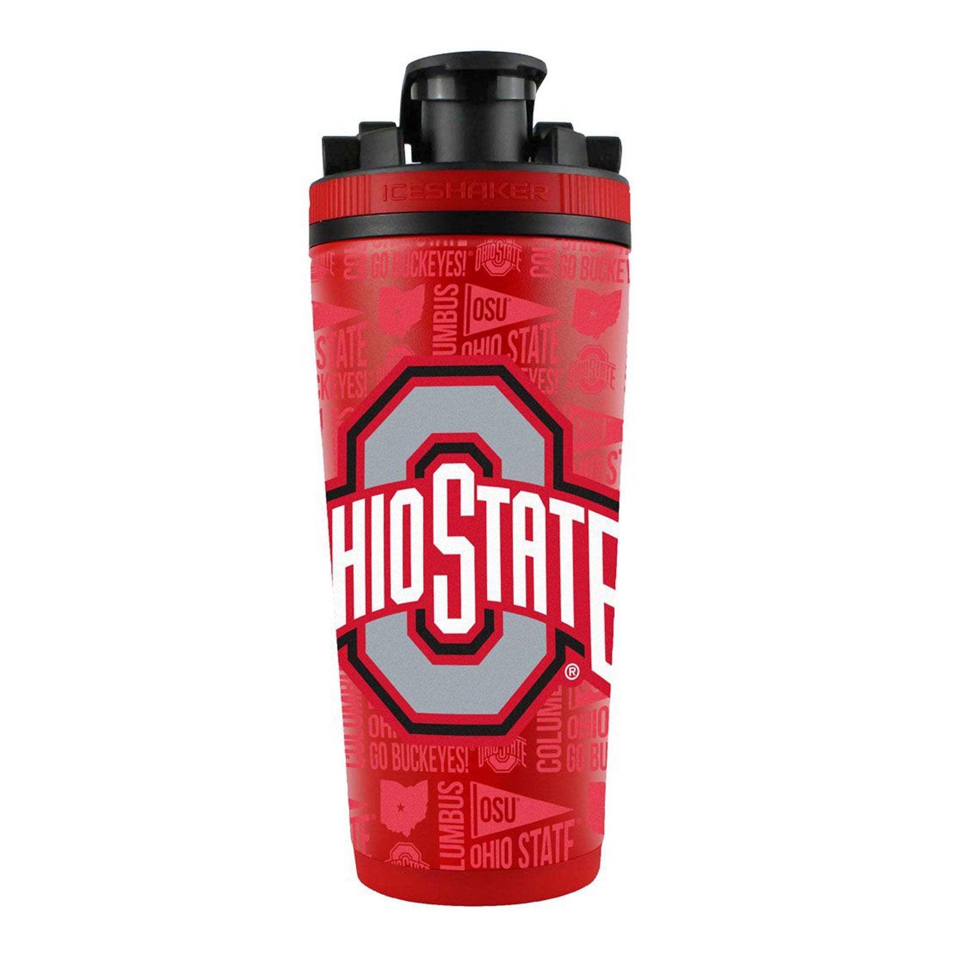 Officially Licensed Ohio State Buckeyes 4D Ice Shaker - Angler's Pro Tackle & Outdoors