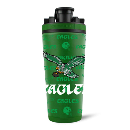 Officially Licensed Philadelphia Eagles Vintage 4D Ice Shaker - Angler's Pro Tackle & Outdoors