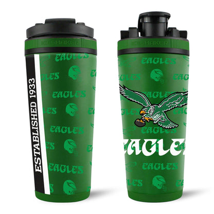 Officially Licensed Philadelphia Eagles Vintage 4D Ice Shaker - Angler's Pro Tackle & Outdoors