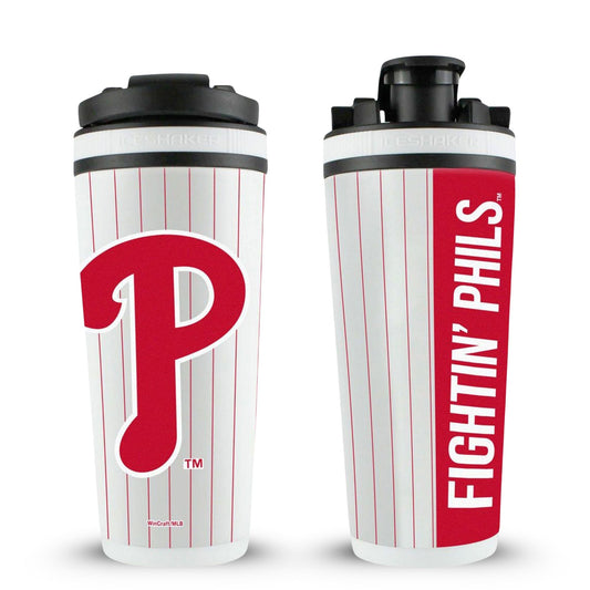 Officially Licensed Philadelphia Phillies "Fightin' Phils" 4D Ice Shaker - Angler's Pro Tackle & Outdoors