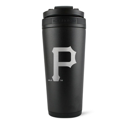 Officially Licensed Pittsburgh Pirates 26oz Ice Shaker - Black - Angler's Pro Tackle & Outdoors