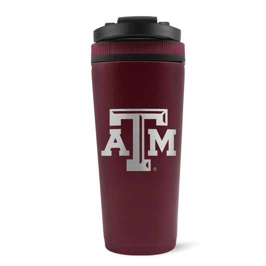 Officially Licensed Texas A&M University 26oz Ice Shaker - Angler's Pro Tackle & Outdoors