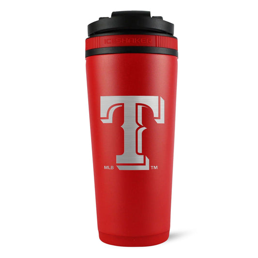 Officially Licensed Texas Rangers 26oz Ice Shaker - Red - Angler's Pro Tackle & Outdoors