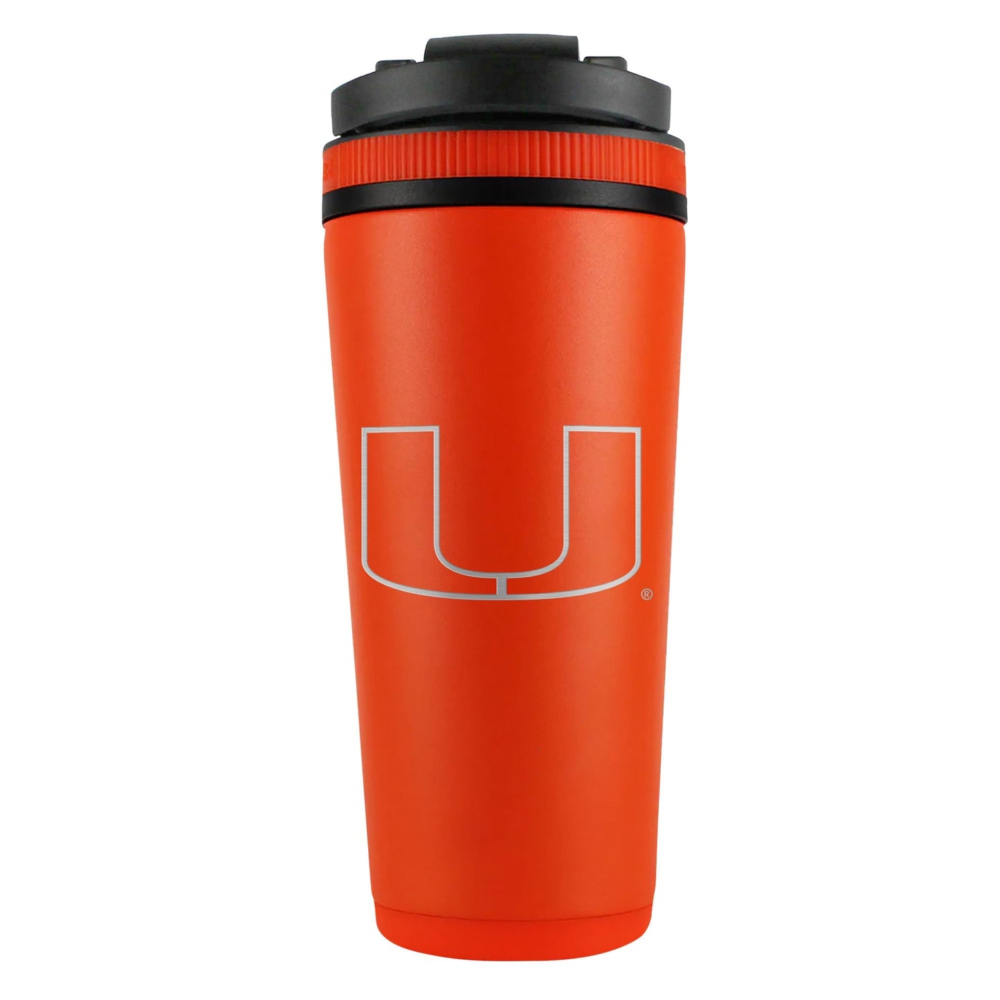 Officially Licensed University of Miami 26oz Ice Shaker - Angler's Pro Tackle & Outdoors