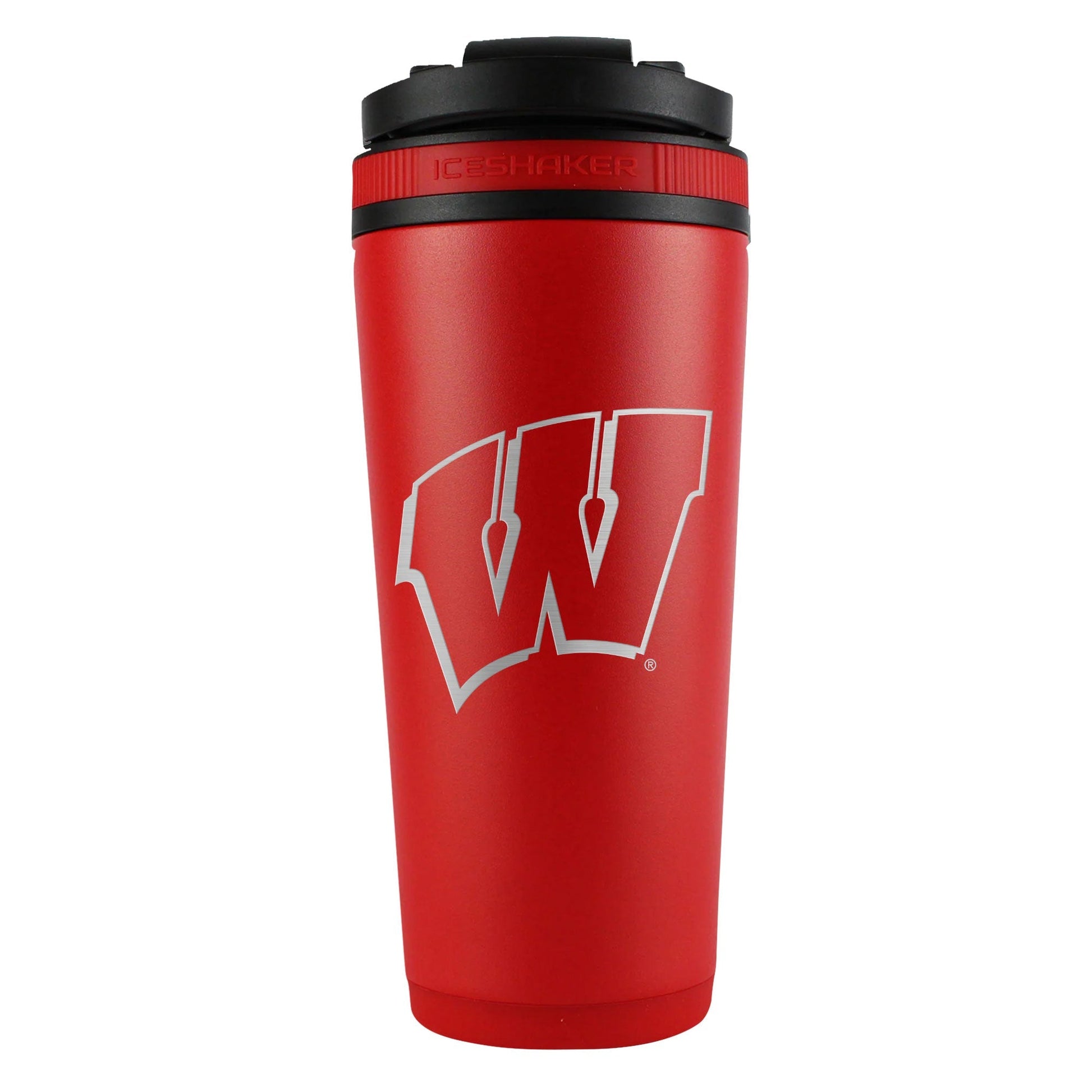 Officially Licensed University of Wisconsin 26oz Ice Shaker - Angler's Pro Tackle & Outdoors