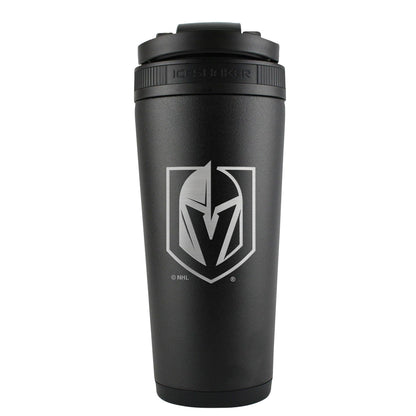 Officially Licensed Vegas Golden Knights 26oz Ice Shaker - Black - Angler's Pro Tackle & Outdoors