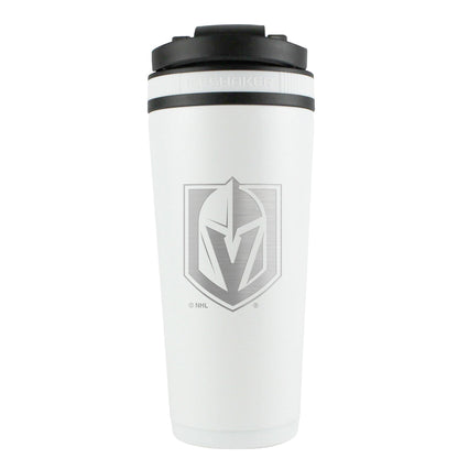 Officially Licensed Vegas Golden Knights 26oz Ice Shaker - White - Angler's Pro Tackle & Outdoors