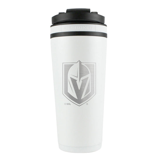 Officially Licensed Vegas Golden Knights 26oz Ice Shaker - White - Angler's Pro Tackle & Outdoors