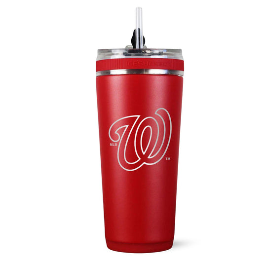 Officially Licensed Washington Nationals 26oz Flex Bottle - Inverted Logo - Angler's Pro Tackle & Outdoors