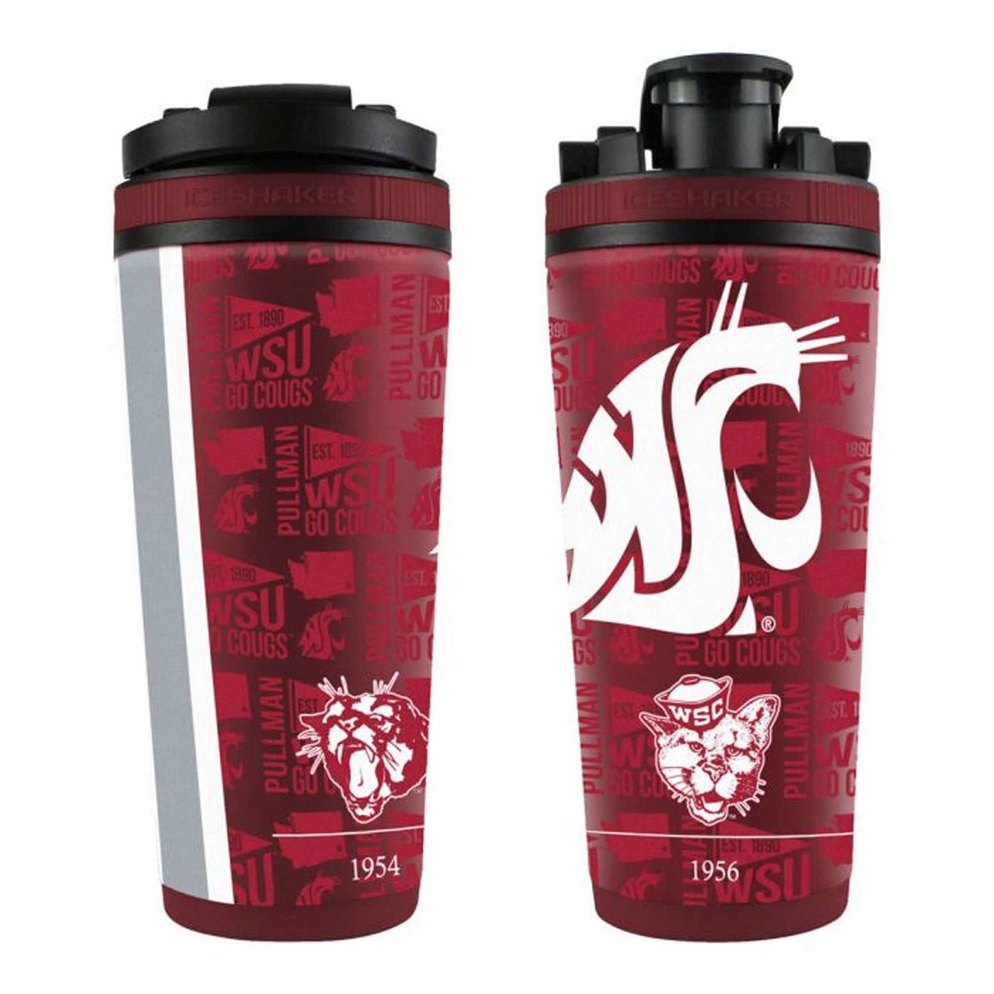 Officially Licensed Washington State University 26oz Ice Shaker - Angler's Pro Tackle & Outdoors