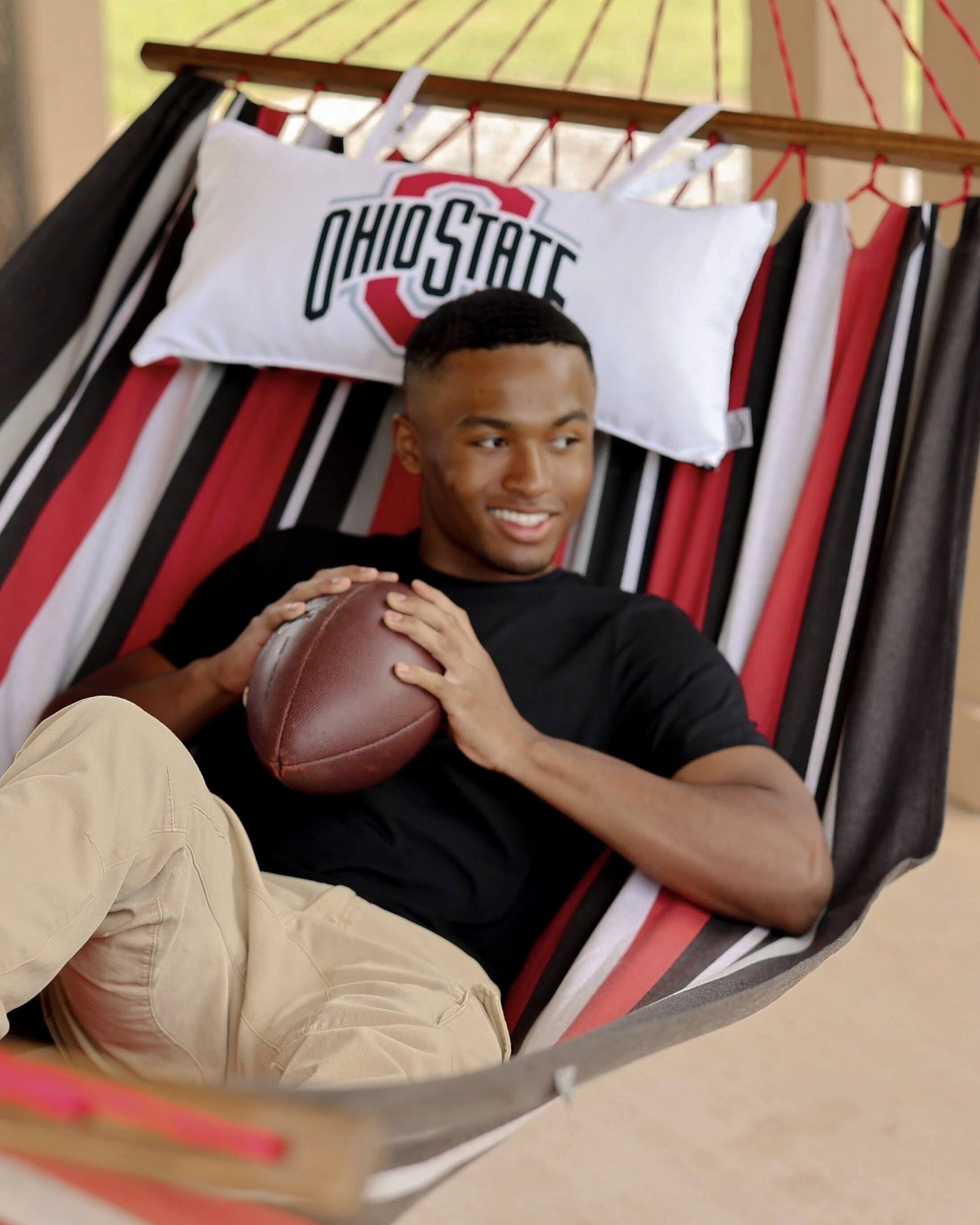 Campus Hammocks Ohio State Buckeyes Athletic Logo Hammock