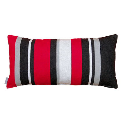 Campus Hammocks University of Georgia Colors Striped Pillow Cover