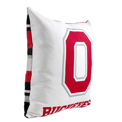 Campus Hammocks Ohio State Buckeyes Block O Pillow Cover