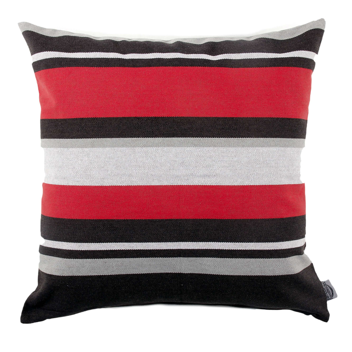 Campus Hammocks Ohio State Colors Striped Pillow Cover