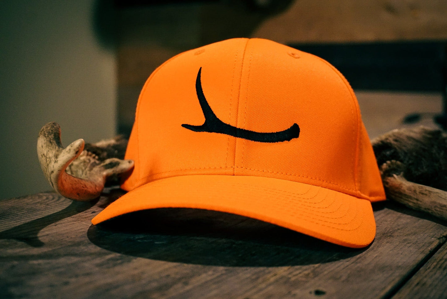 Okayest Hunter - Blaze Orange Antler Cap - Angler's Pro Tackle & Outdoors