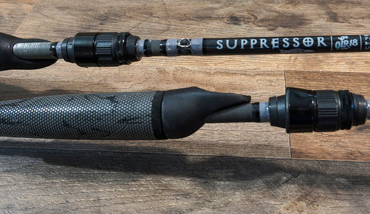 Old 18 Suppressor - 6'6" Ultra Light Spinning Mod - Fast - Angler's Pro Tackle & Outdoors