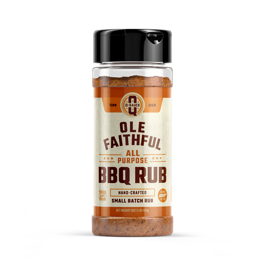 Q Sauce Ole Faithful - All Purpose BBQ Rub