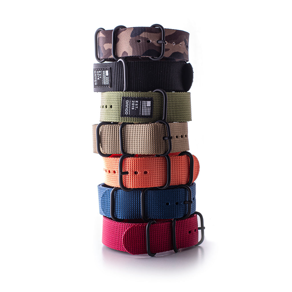 DANGO ONE-PIECE NYLON WATCH STRAP