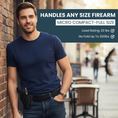 2ND AMEN OPS 1.0 EDC Belt 1.5" Width Ballistic Nylon for Everyday Carry