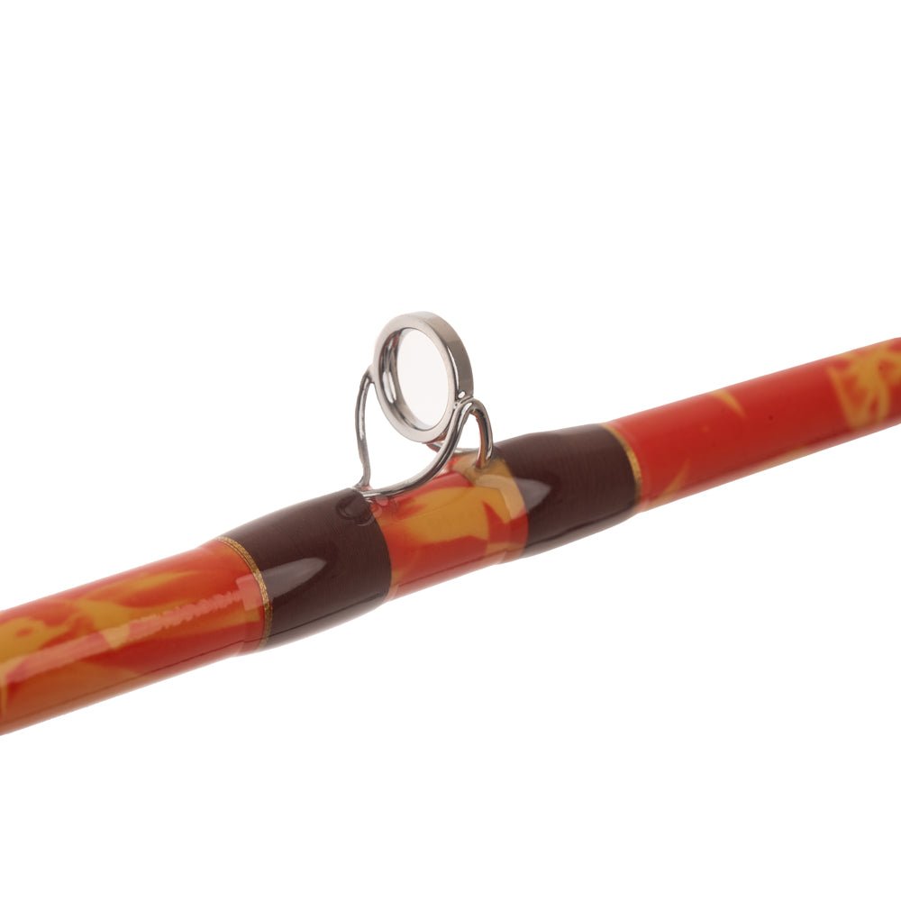 Catfish Pro Orange Dragon Fire Casting Glow Rod
