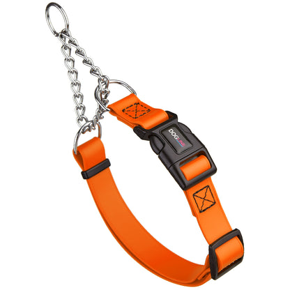 Dogline Biothane Adjustable Martingale Collar with Quick Release Buckle