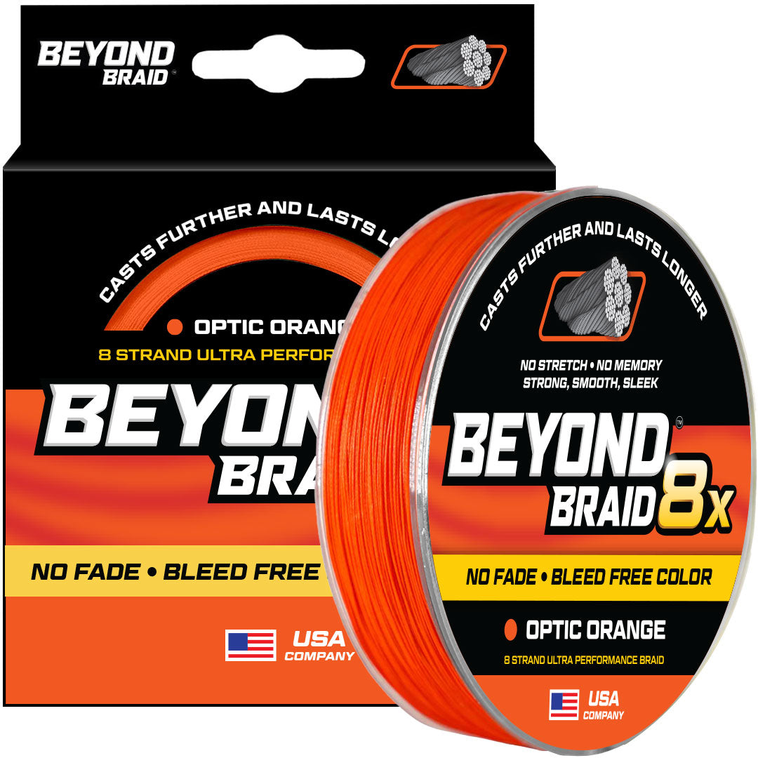 Beyond Braid - 8 Strand Braided Fishing Line Series - Super Sleek & Smooth Braided Fishing Line - High Performance Fishing Line For Saltwater & Freshwater