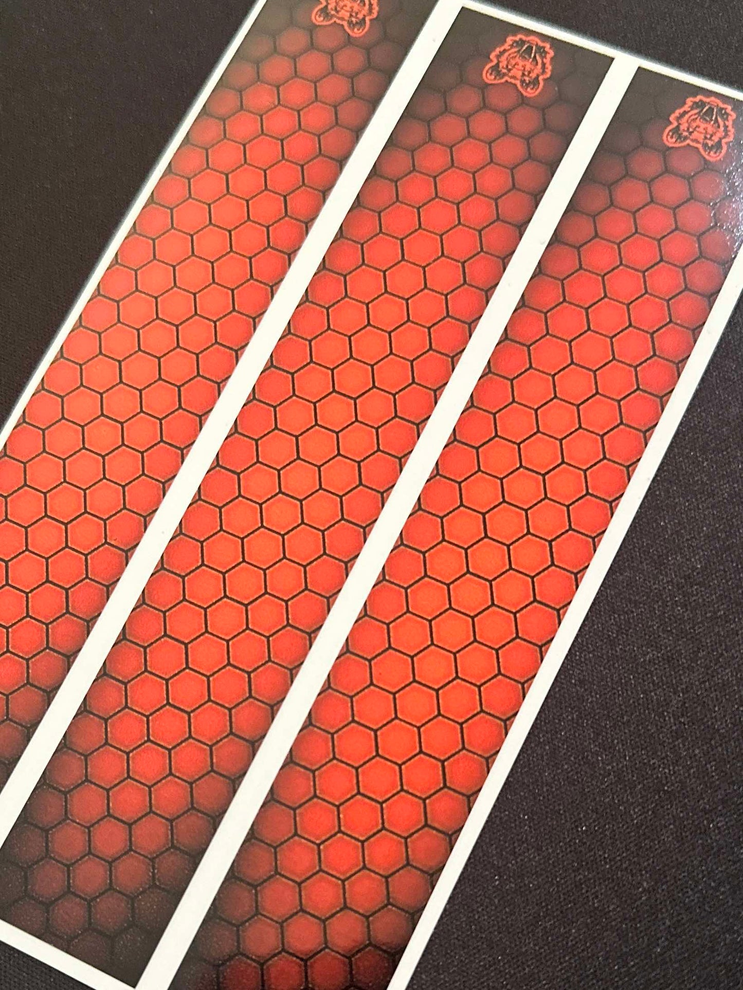 The Bowtique Black Drop Shadow Honeycomb Arrow Wraps