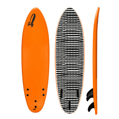 Rock-It Surf 6' BABY JESÚS Round Tail Shortboard