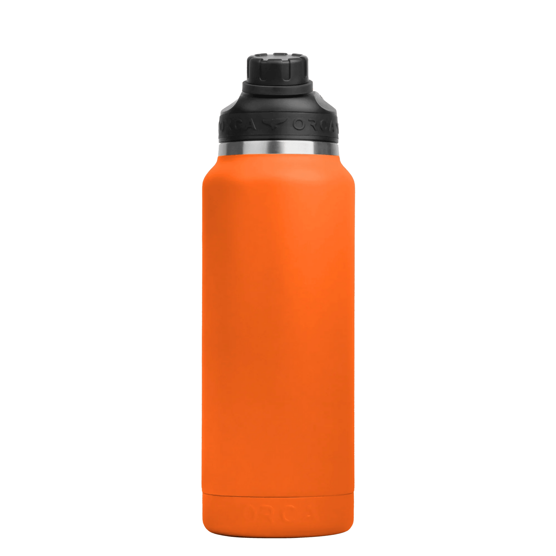 ORCA HYDRA™ 34OZ Water Bottle with Powder Coat Finish & Silicone Grip Whale Tale Handle - Angler's Pro Tackle & Outdoors