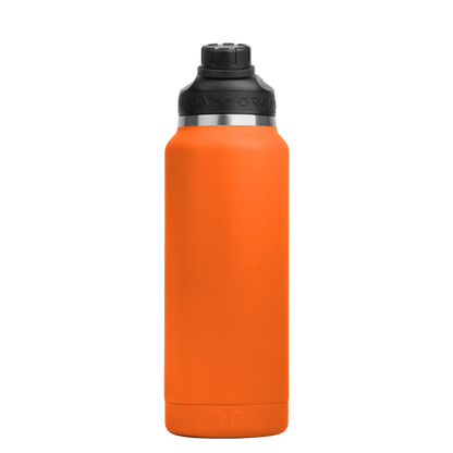 ORCA HYDRA™ 34OZ Water Bottle with Powder Coat Finish & Silicone Grip Whale Tale Handle - Angler's Pro Tackle & Outdoors