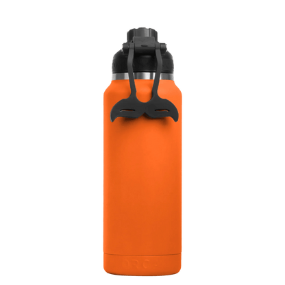 ORCA HYDRA™ 34OZ Water Bottle with Powder Coat Finish & Silicone Grip Whale Tale Handle - Angler's Pro Tackle & Outdoors