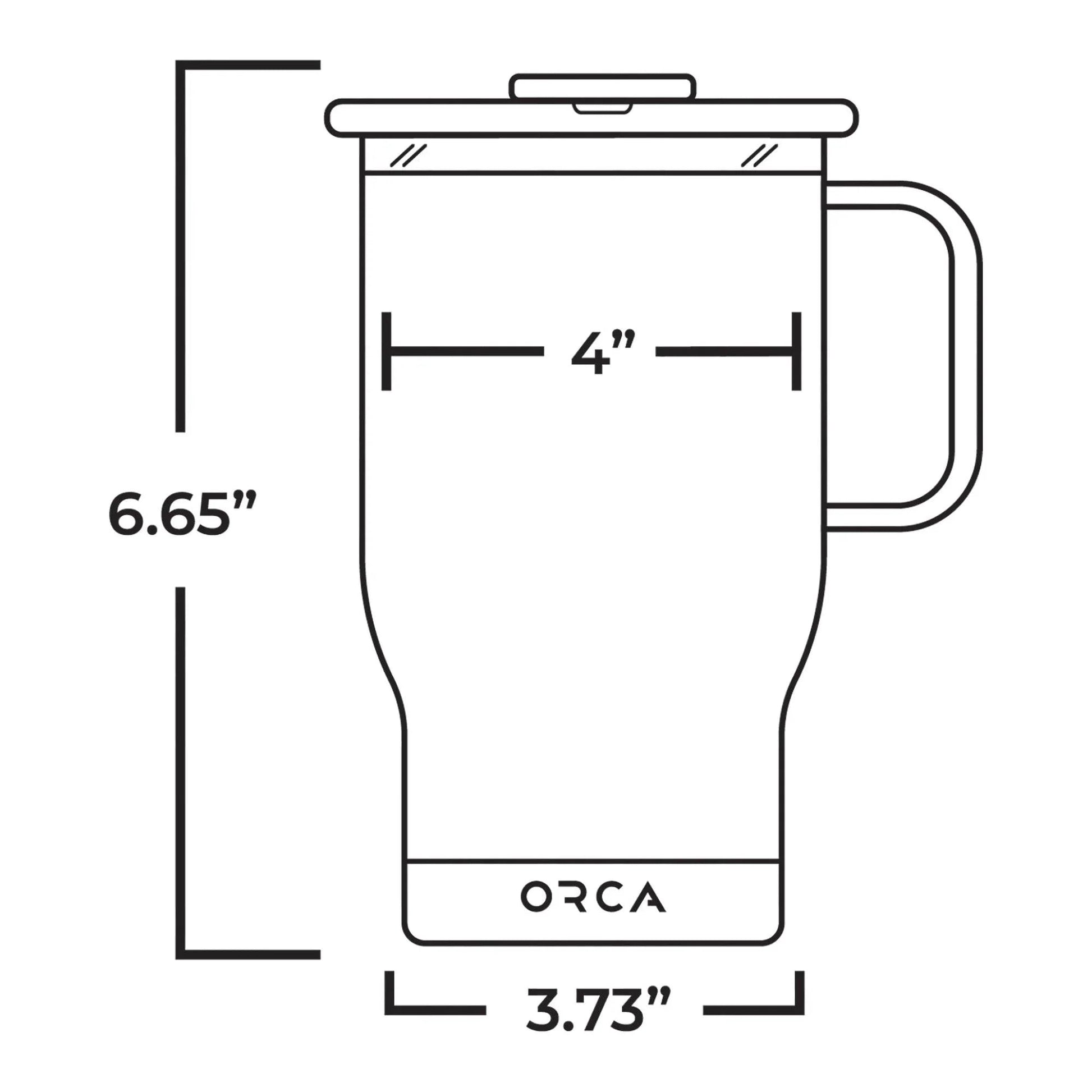 ORCA TRAVELER™ 24OZ MUG TUMBLER - Angler's Pro Tackle & Outdoors